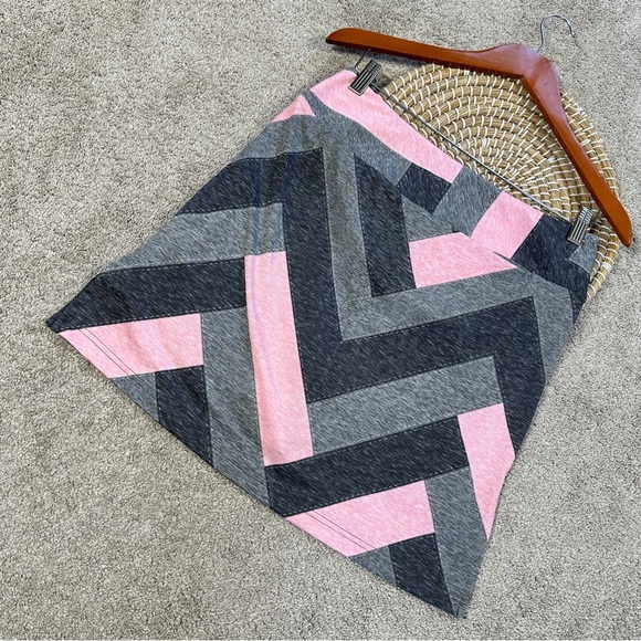 Golftini Women’s Abstrac Geometric Print Skort Skirt Pull On Golf Multicolor M - Picture 4 of 12